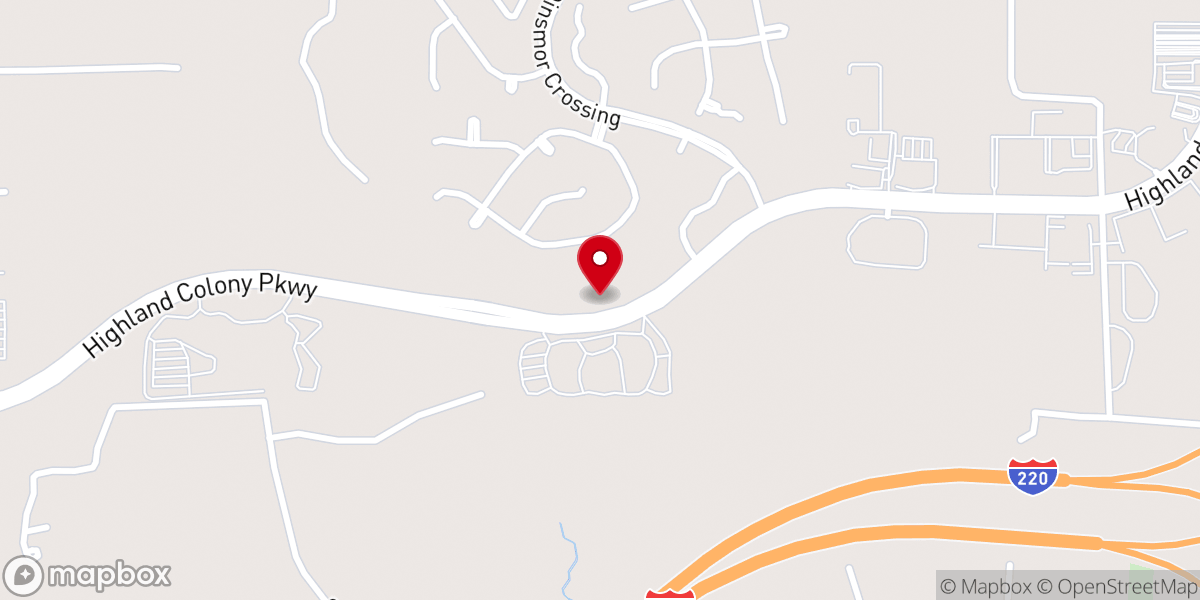 Map showing location of Methodist Foundation of Mississippi