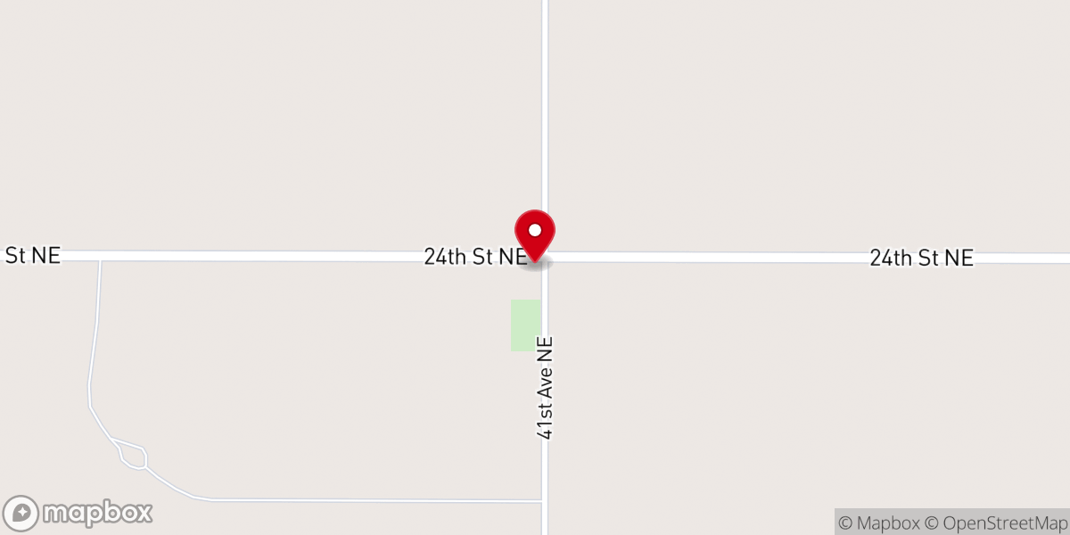 Map showing location of Bethel Church