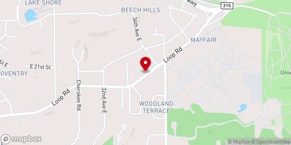 Map showing location of Cornerstone Christian Fellowship