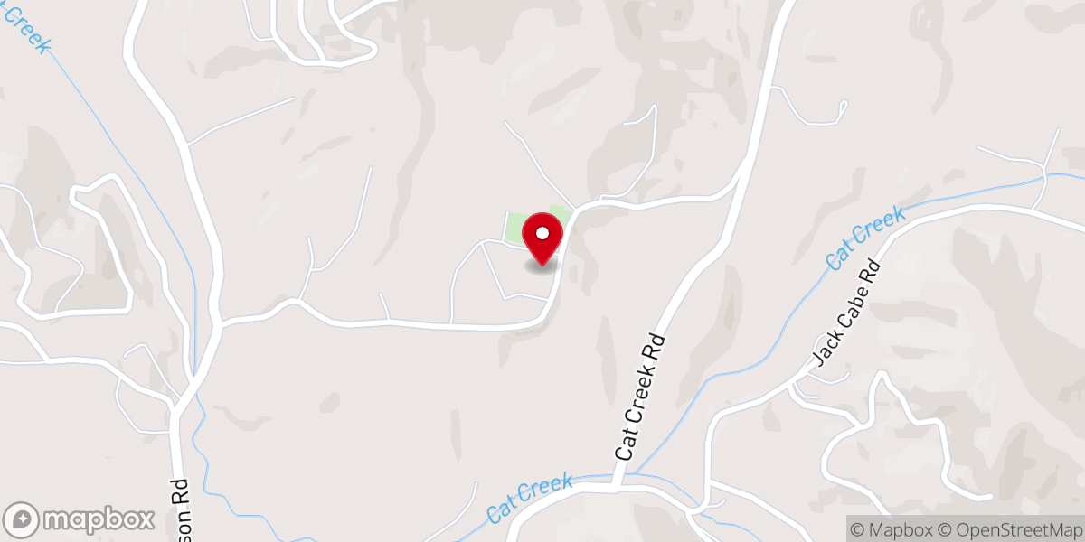 Map showing location of Holly Springs Baptist Church
