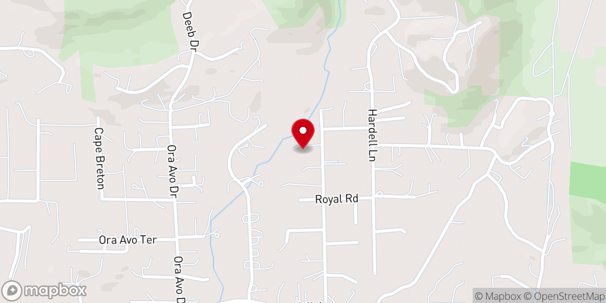 Map showing location of Branches Retreat Center