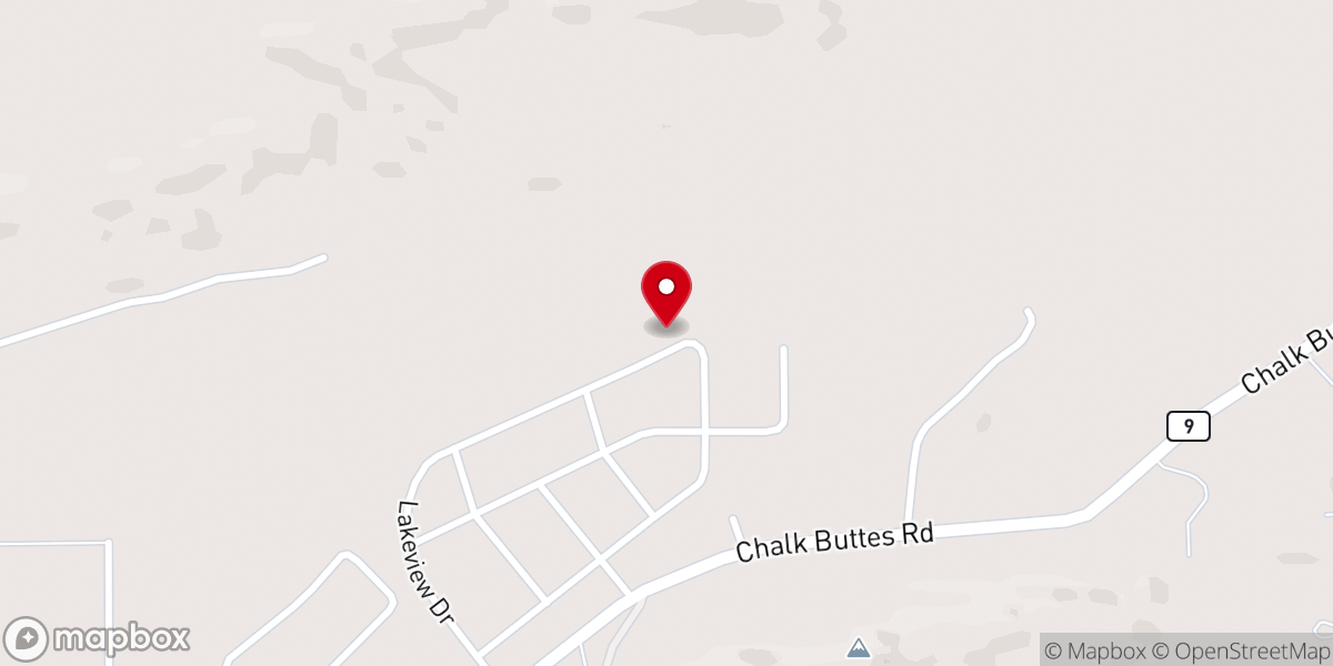 Map showing location of Outpost Christian Church