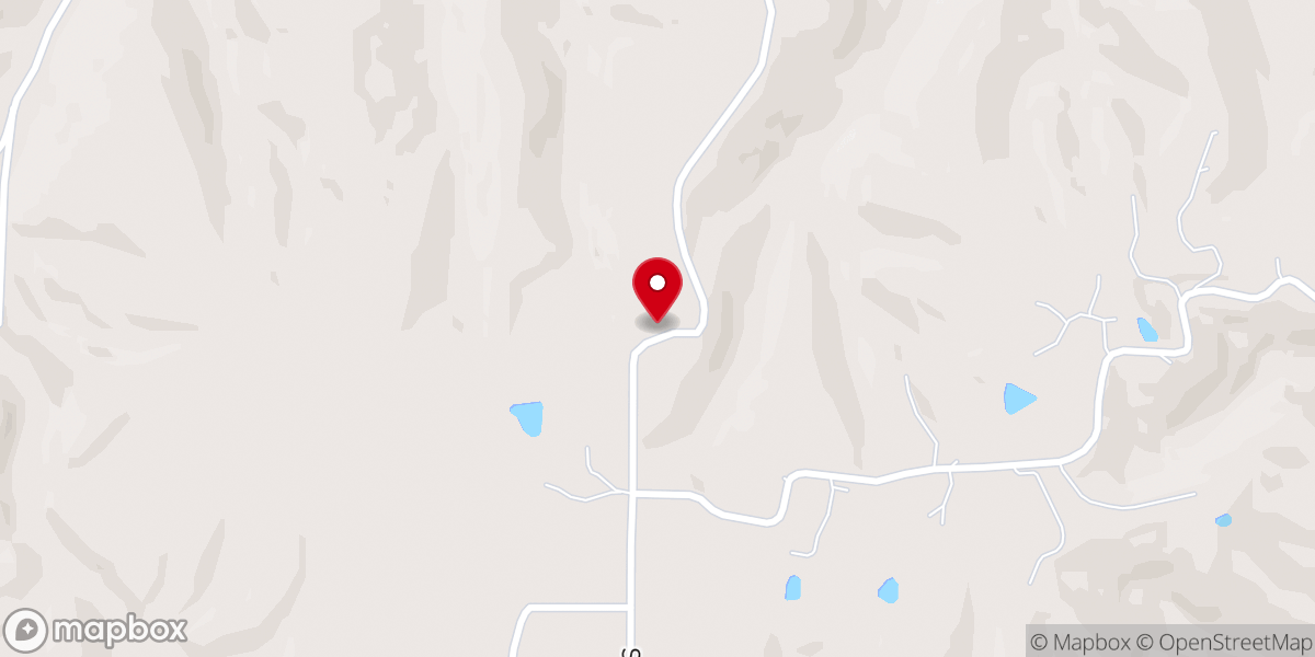 Map showing location of Spring Branch Baptist Church