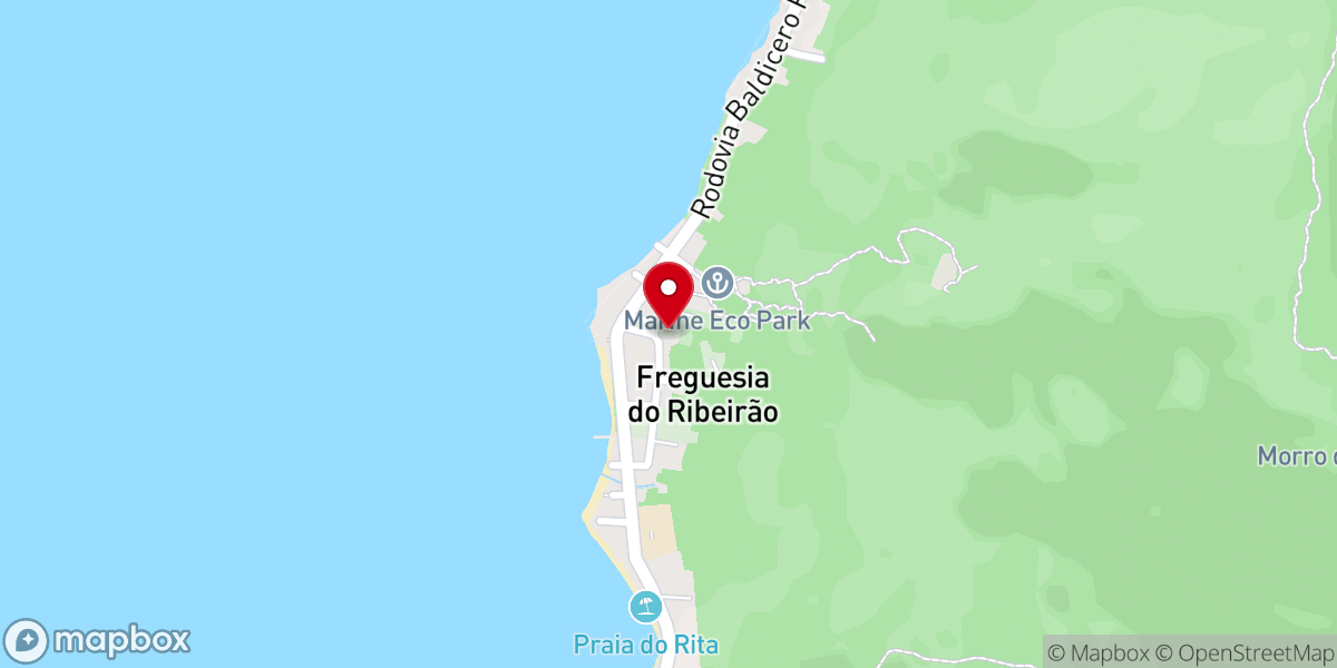 Map showing location of Igreja Nossa Senhora da Lapa