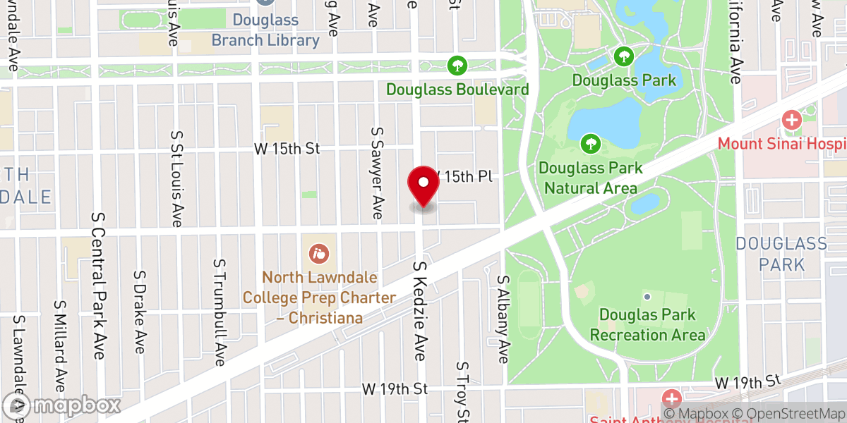 Map showing location of Revelation Church of God