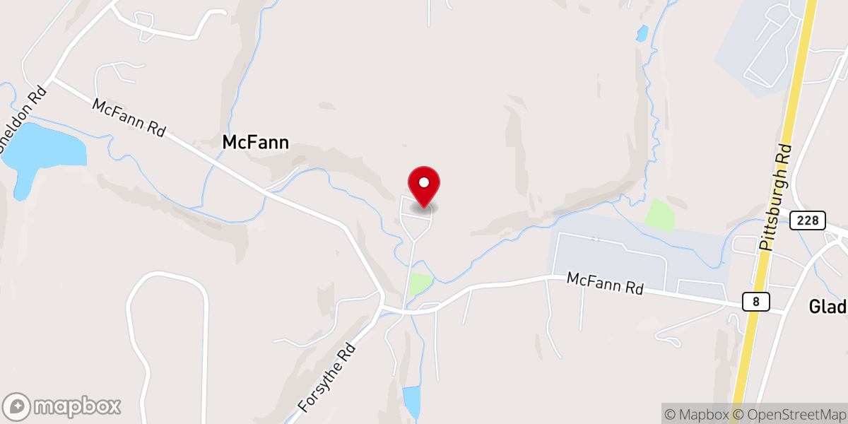 Map showing location of Gospel Fellowship Presbyterian Church, PCA