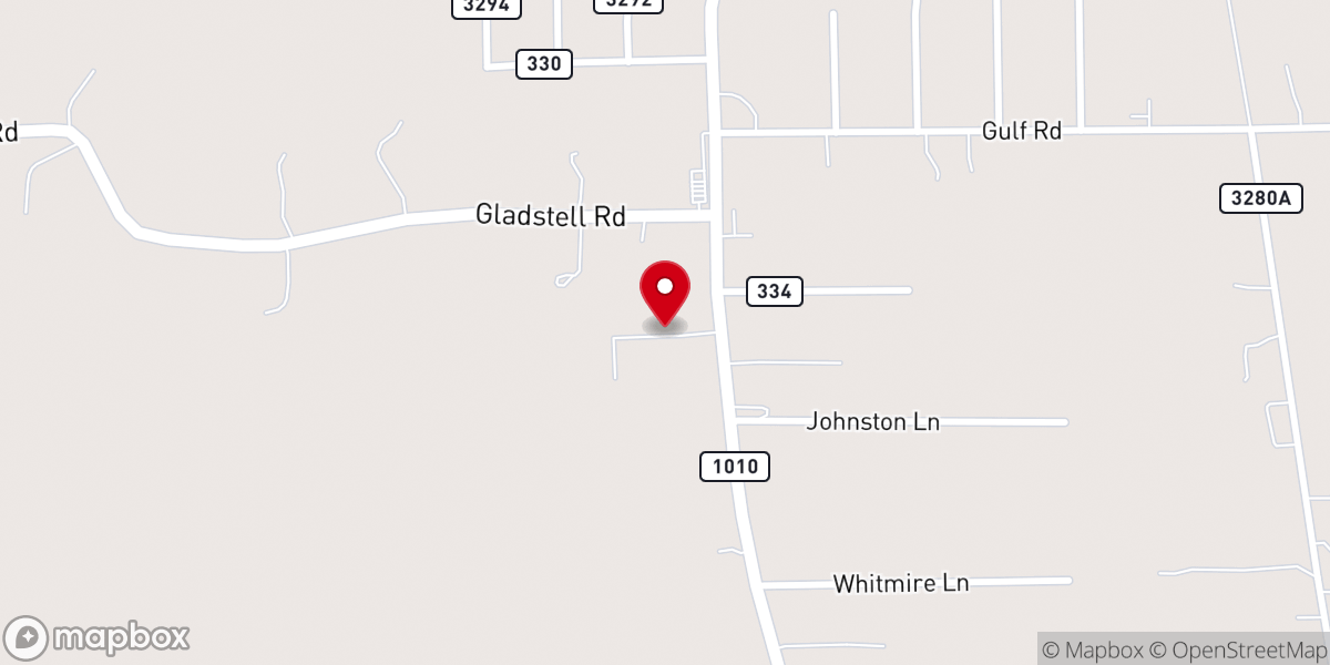 Map showing location of SJP Ranch Events Venue
