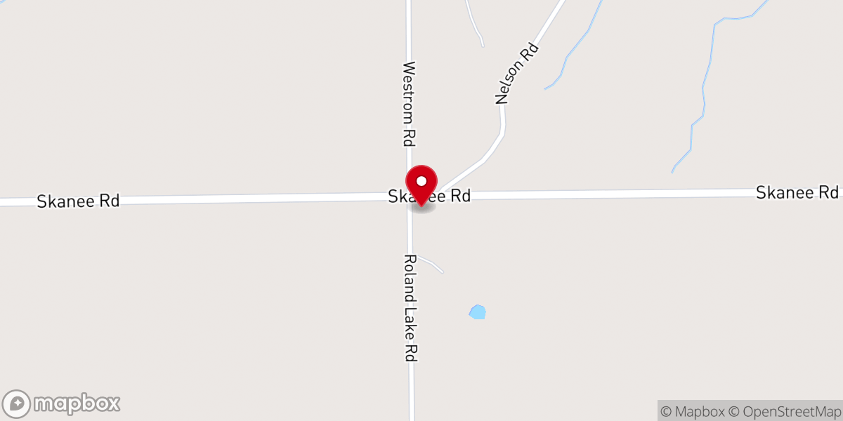 Map showing location of Zion Lutheran Church