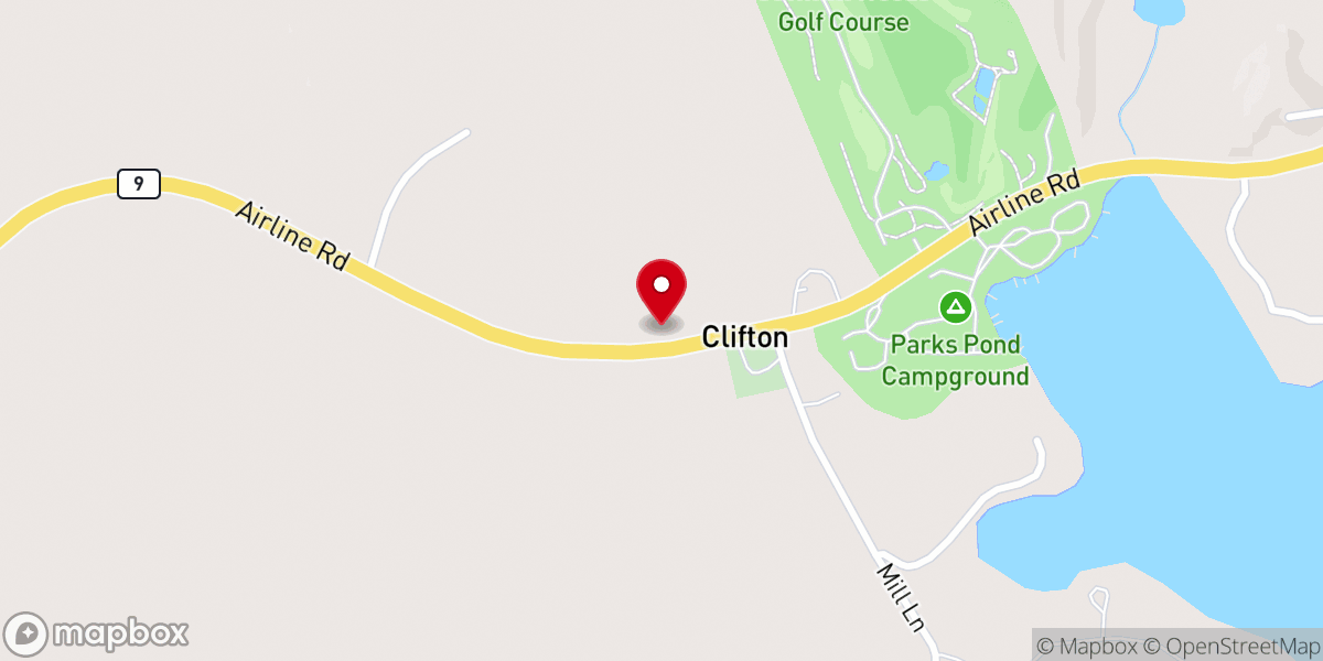 Map showing location of Clifton Community Food Bank - Food Distribution Center