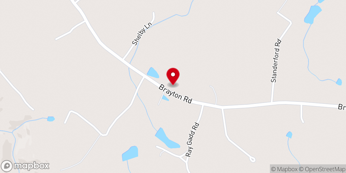 Map showing location of Brayton SDA Church