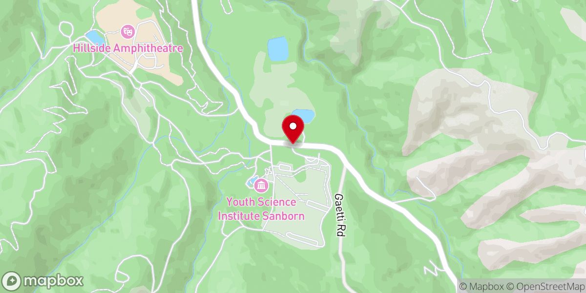 Map showing location of Sanborn County Park
