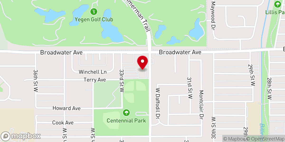 Map showing location of Freedom Church