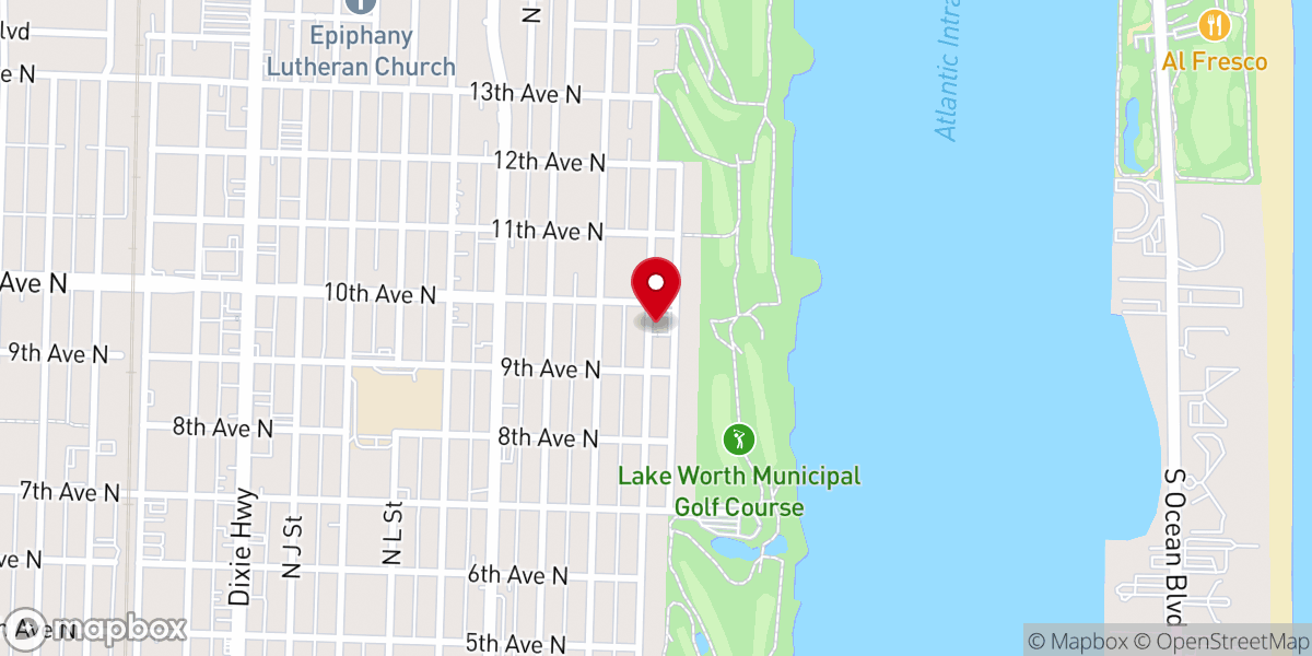 Map showing location of Believer's Victory Church