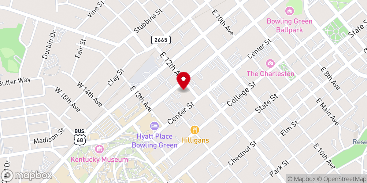 Map showing location of Transformation Christian Center