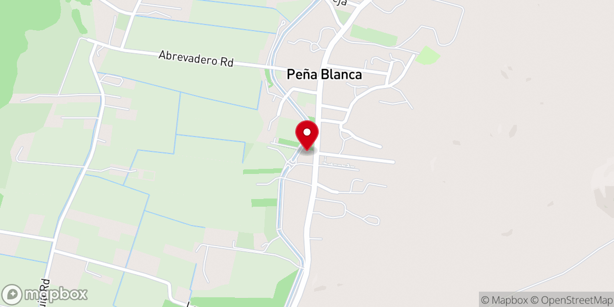 Map showing location of White Stone Community Church