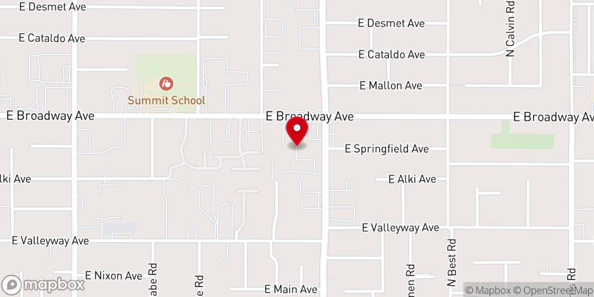 Map showing location of Grace Bible Fellowship