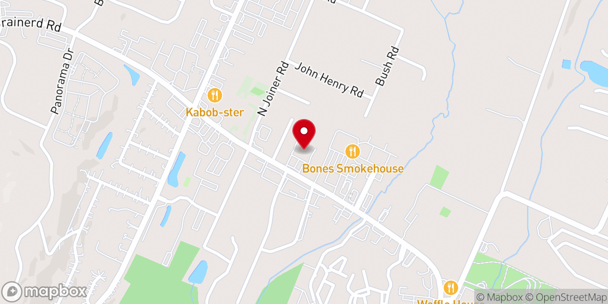 Map showing location of Saint Martin of Tours Episcopal Church