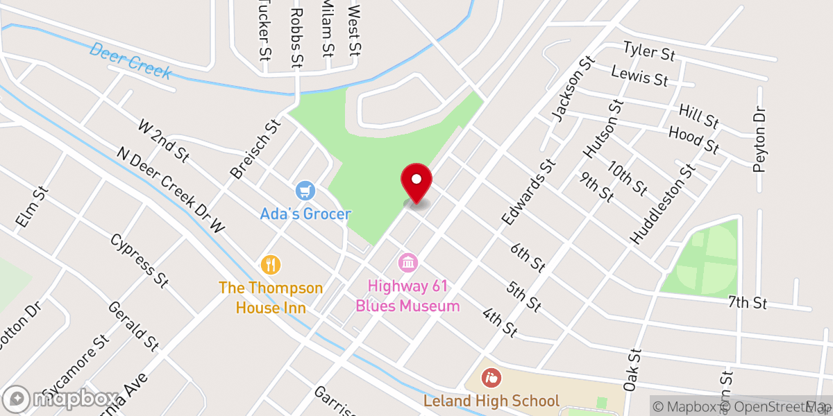 Map showing location of Greater harvest church