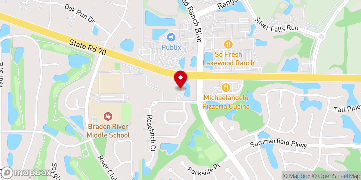 Map showing location of St Mary Magdalene Episcopal Church