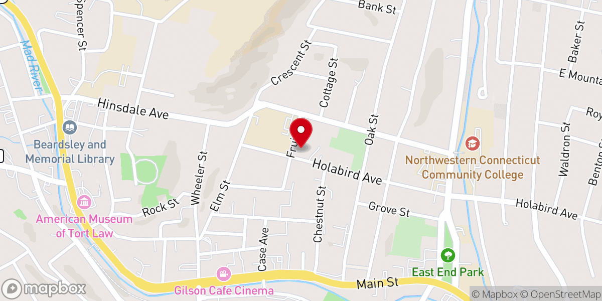 Map showing location of Fellowship of Beleivers