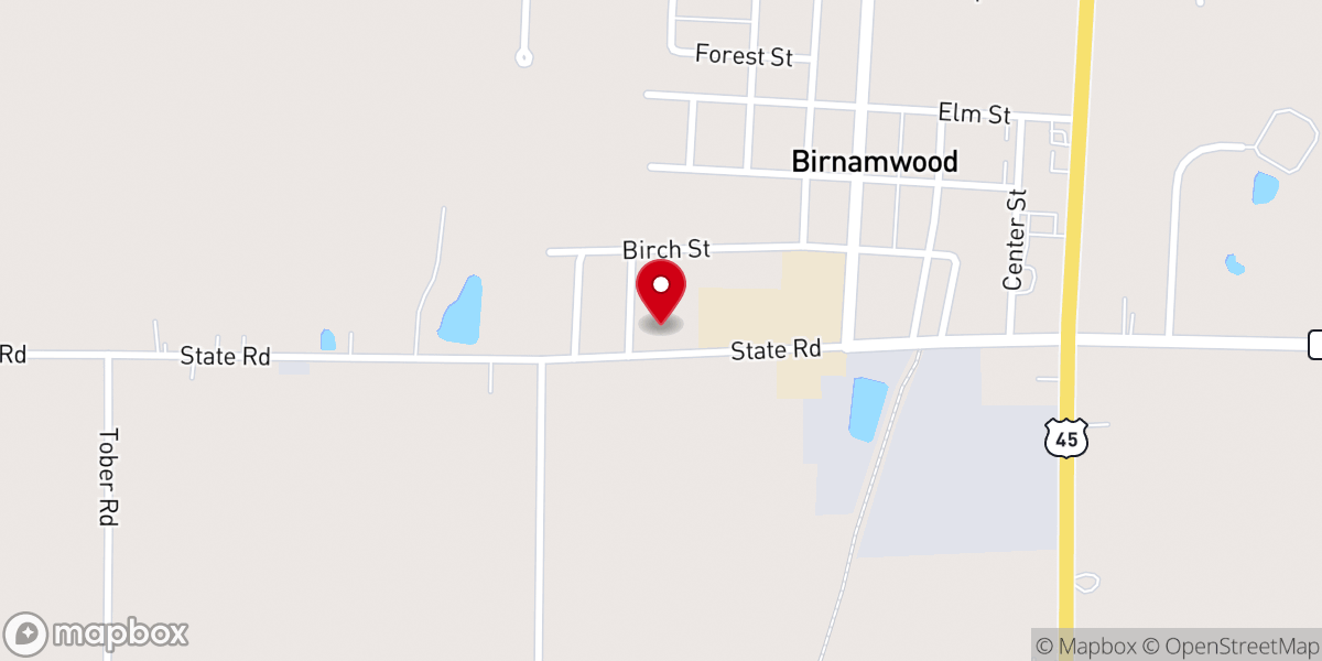 Map showing location of St Philomena Catholic Church