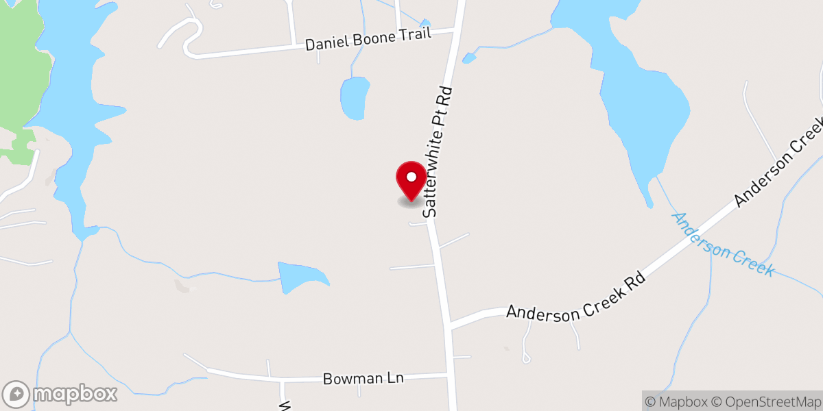 Map showing location of Morning Star Church