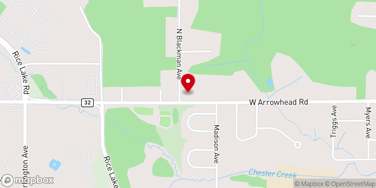 Map showing location of Alliance Community Church