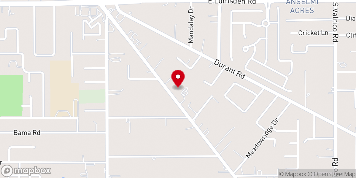Map showing location of CSI Congregation of Florida