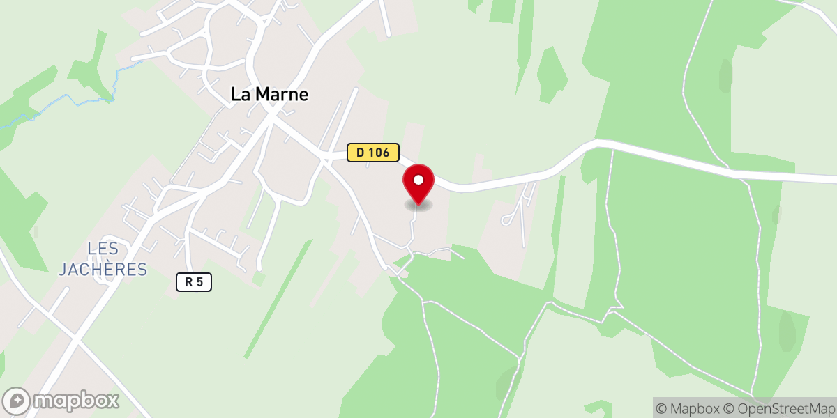Map showing location of Communauté Religieuse (Association)