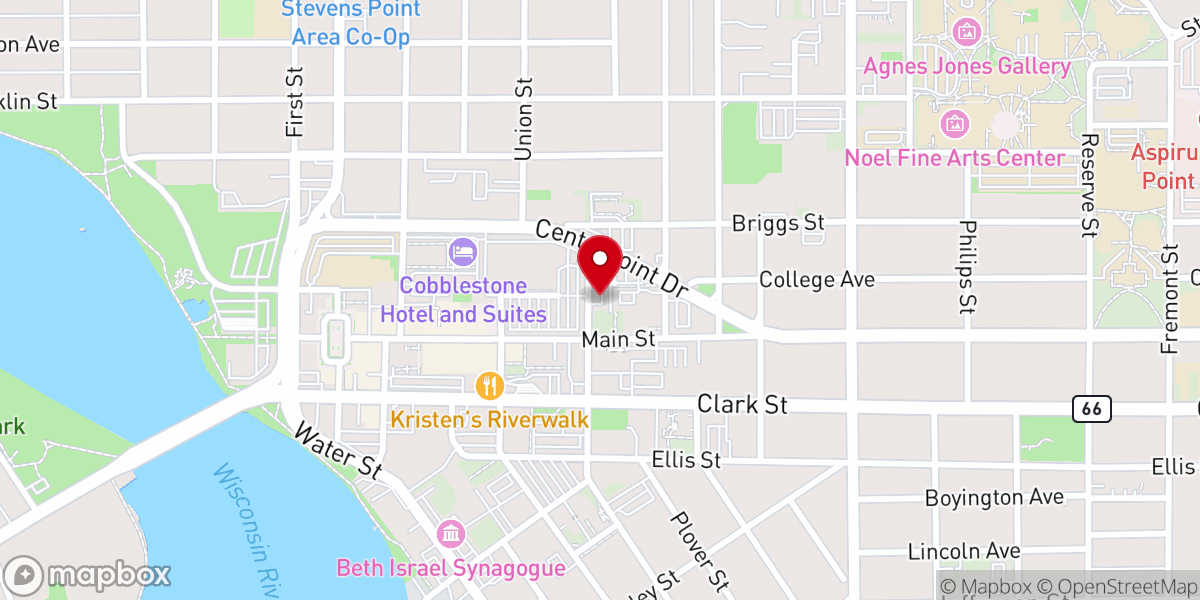Map showing location of NorthCentral FSET Program