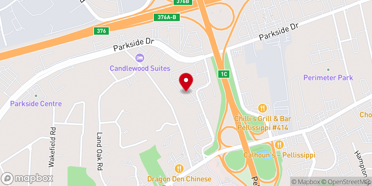 Map showing location of City Point Church