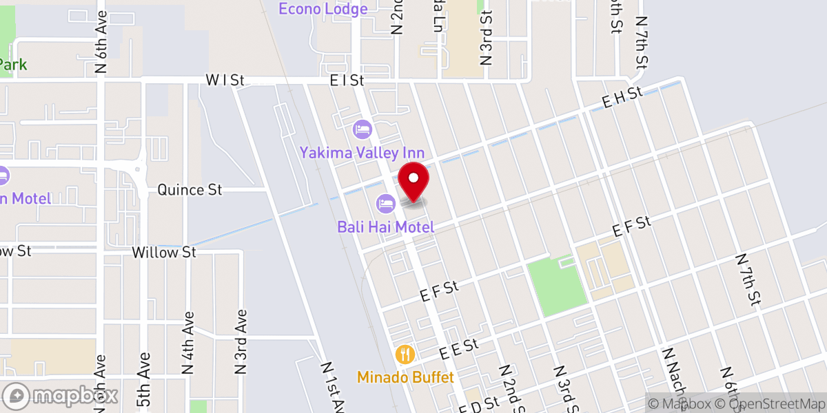 Map showing location of Ipul Yakima - Iglesia Pentecostal Unida Latinoamericana