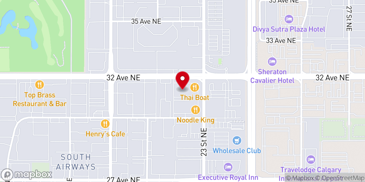 Map showing location of Jesus Rock of Ages Ministries - Calgary North