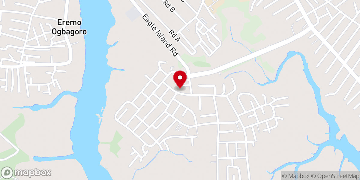 Map showing location of Fountain of Life Baptist Church Port Harcourt