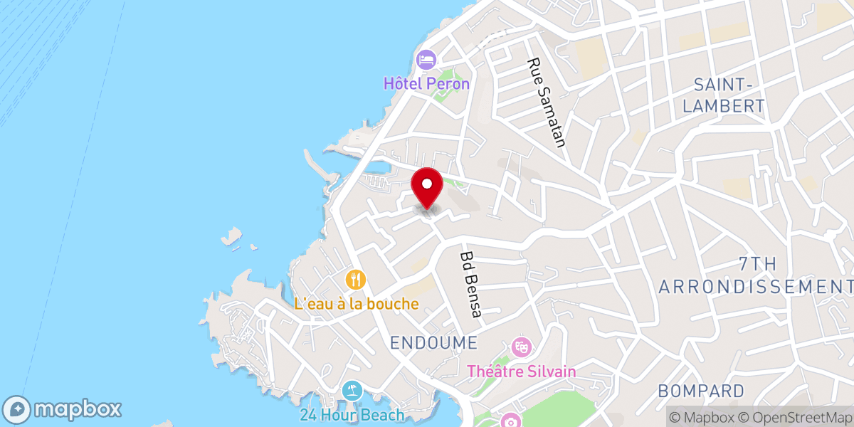 Map showing location of Église Saint-Eugène