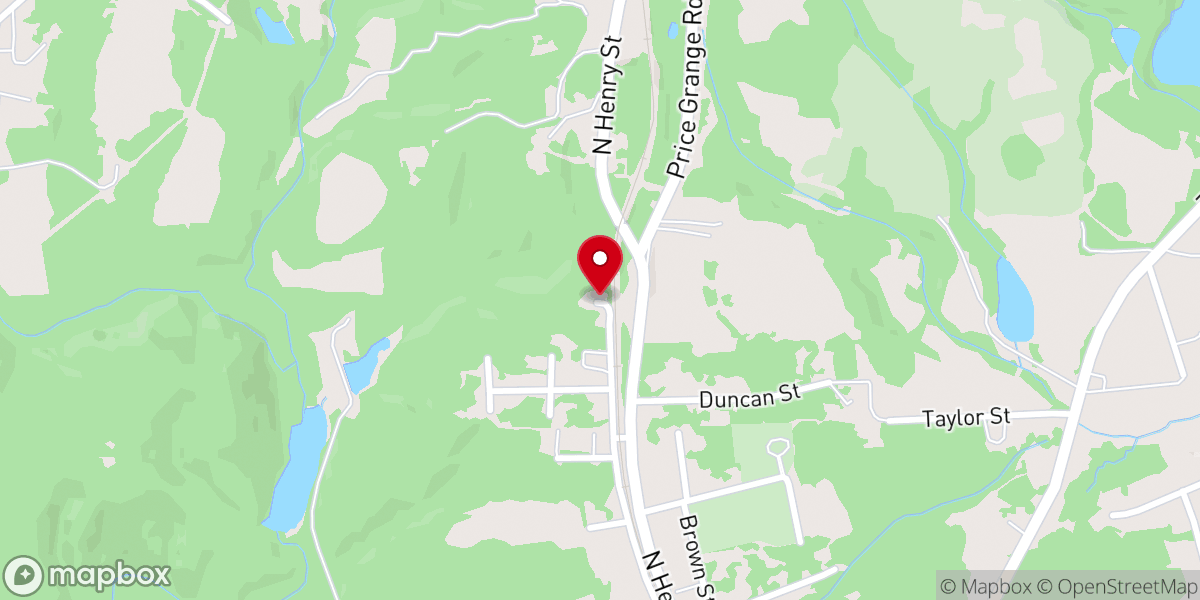 Map showing location of The Greater Burning Bush Independent Holiness Church, Inc.