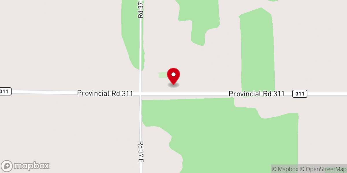 Map showing location of Evangelical Mennonite Church Ridgewood