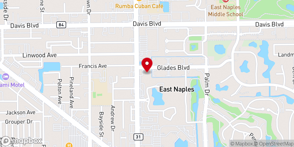 Map showing location of Campbell Lodge - St. Matthew's House