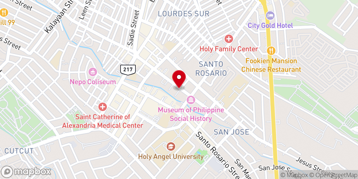 Map showing location of JDM WORLD COMMUNITY