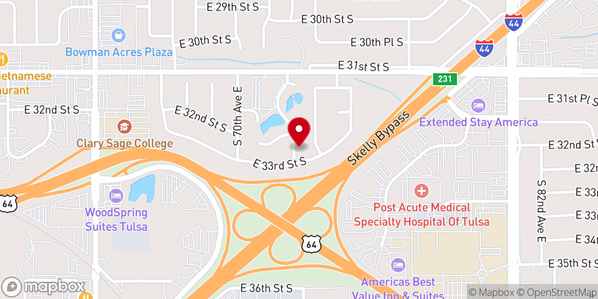 Map showing location of Iglesia Familia de DIOS