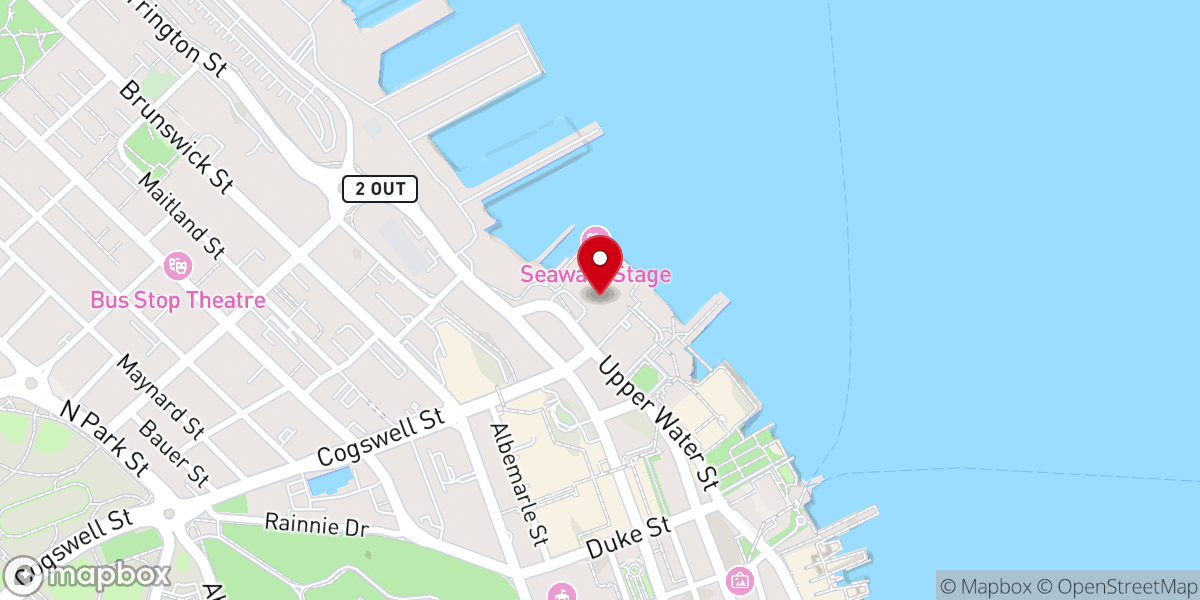 Map showing location of Casino Nova Scotia