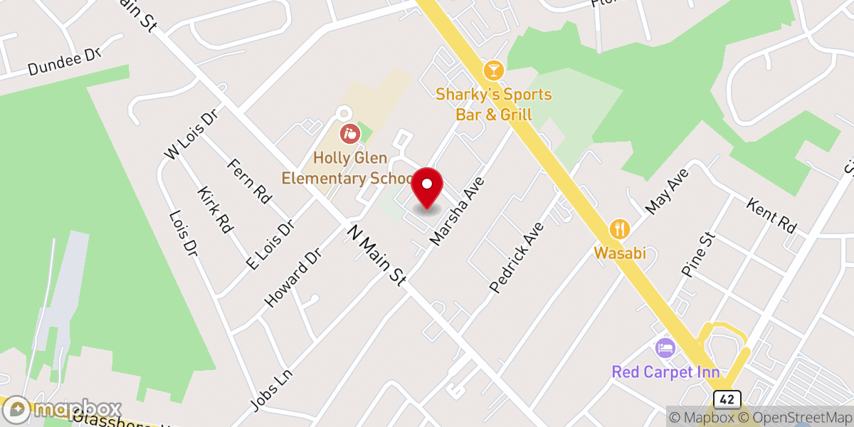 Map showing location of The Giver’s Place