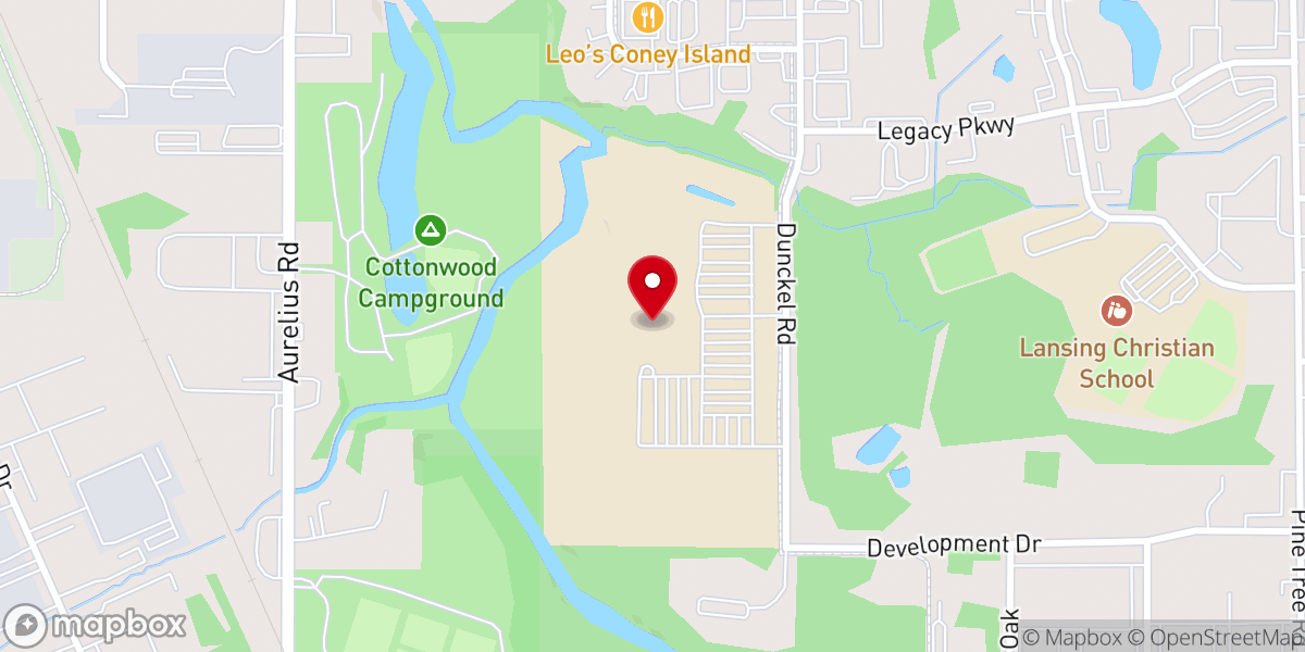 Map showing location of One Church