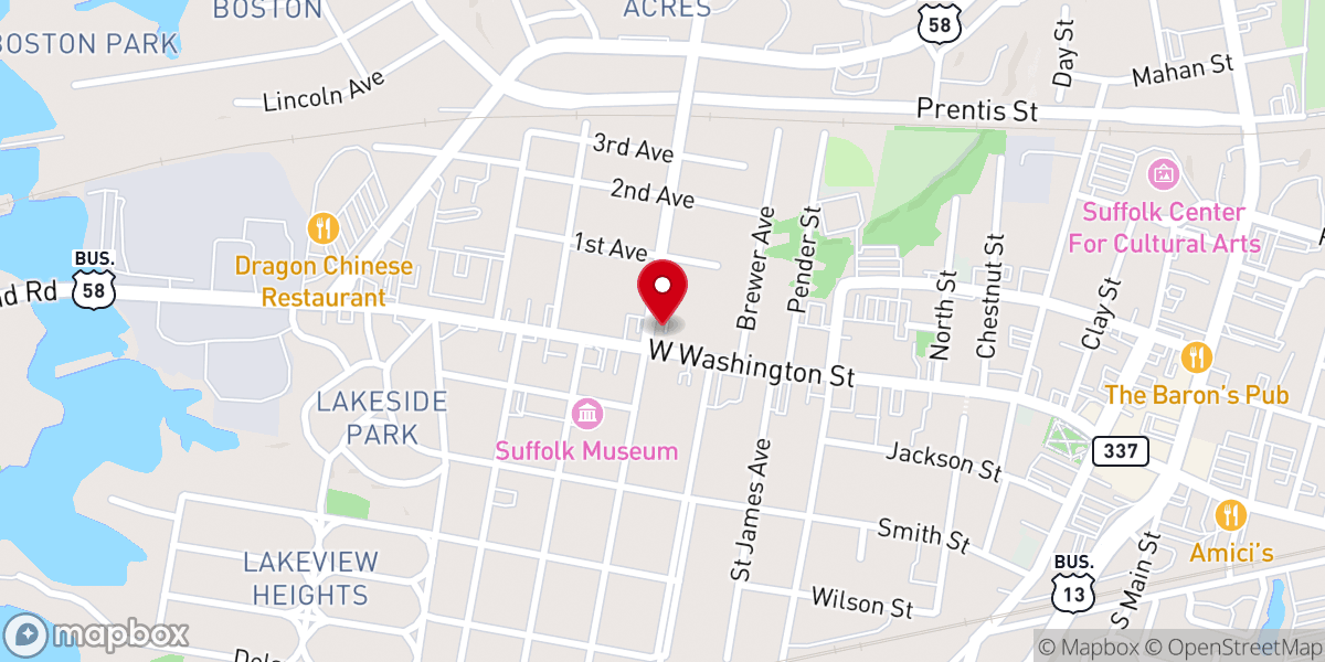 Map showing location of Kings Grove Pentecostal Holi