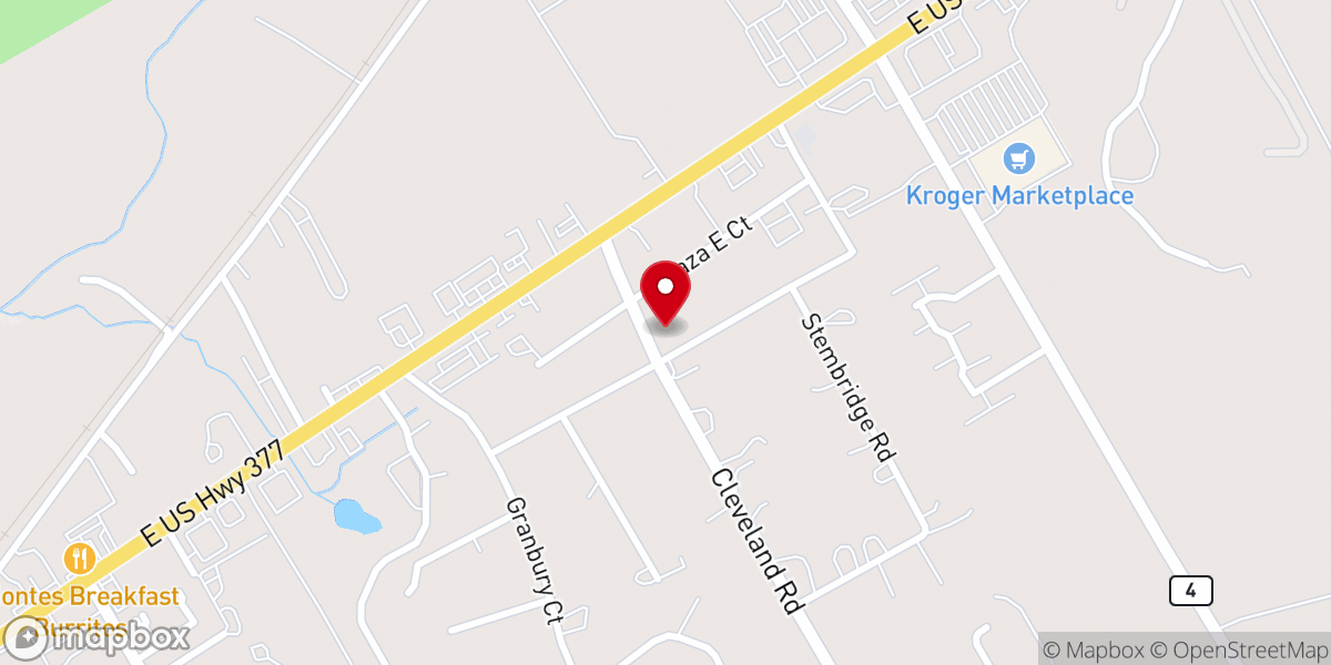 Map showing location of Iglesia Cristiana Vino Nuevo