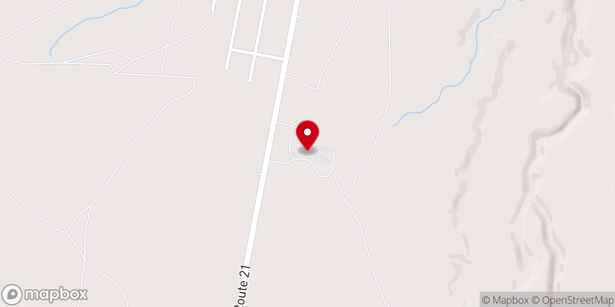 Map showing location of Kaibeto assisted living