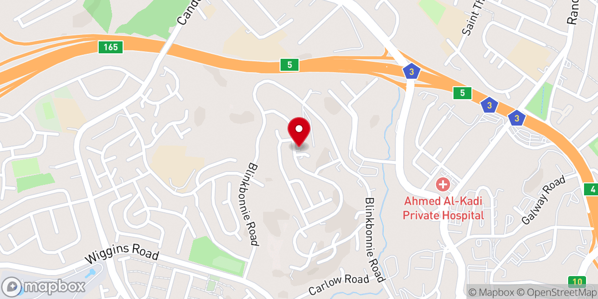 Map showing location of THE EMBASSY CHURCH