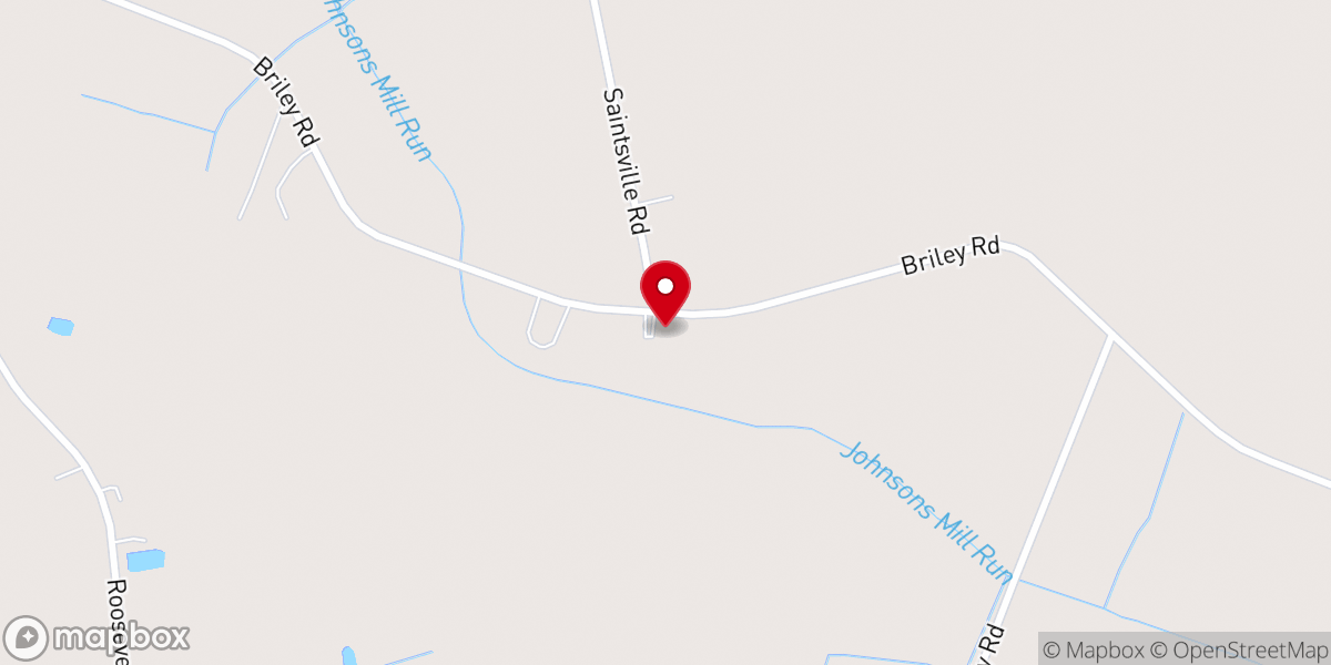 Map showing location of Holy Temple Church