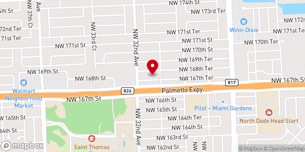 Map showing location of Iglesia De Avivamiento Emmanuel