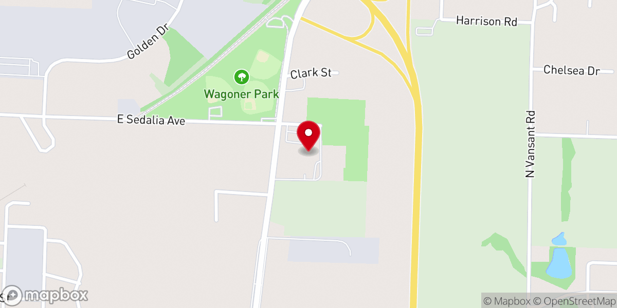 Map showing location of Clinton Park & Recreation
